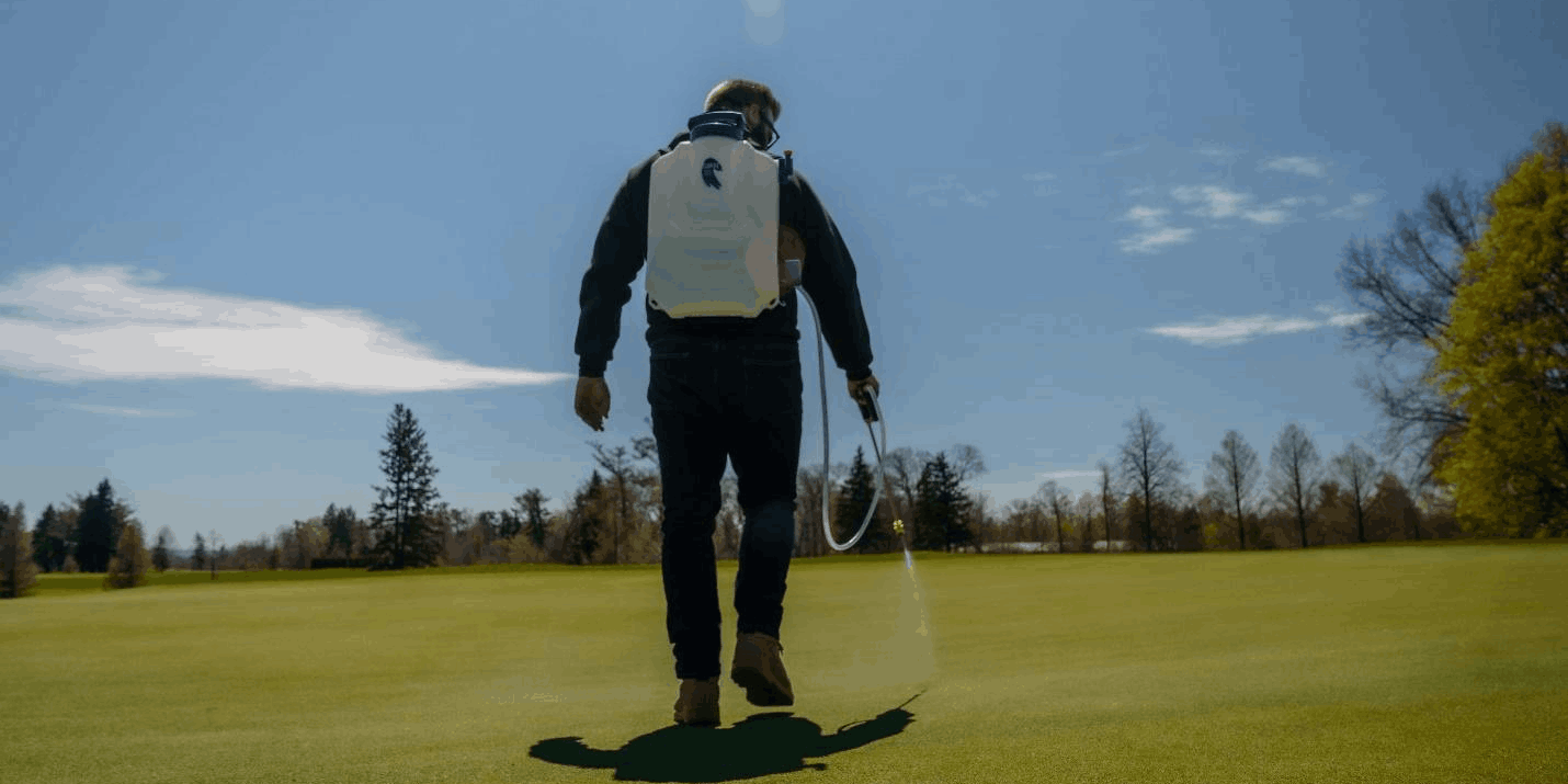 Why use a backpack sprayer for lawn care?